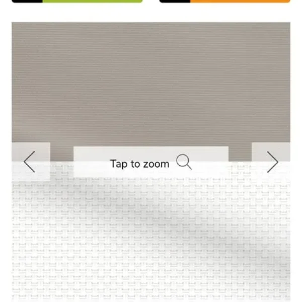 Double roller blinds (two sets available)