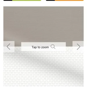 Double roller blinds (two sets available)