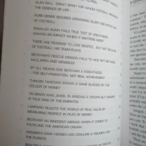 excellent condition - On Football by James Lawton - Image 8