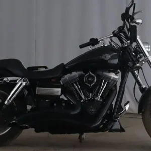 2014 14 HARLEY DAVIDSON FAT BOB FXDF [Phone number removed]DYNA BLACK CUSTOM CHOPPER - Image 6