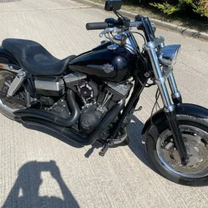 2014 14 HARLEY DAVIDSON FAT BOB FXDF [Phone number removed]DYNA BLACK CUSTOM CHOPPER - Image 7