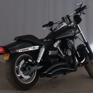 2014 14 HARLEY DAVIDSON FAT BOB FXDF [Phone number removed]DYNA BLACK CUSTOM CHOPPER - Image 8