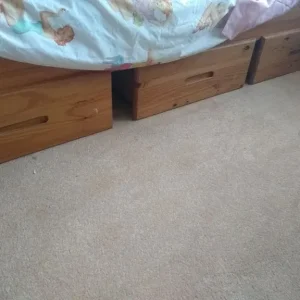 2 Wooden Storage Bed Frames - 3ft Single - Image 2