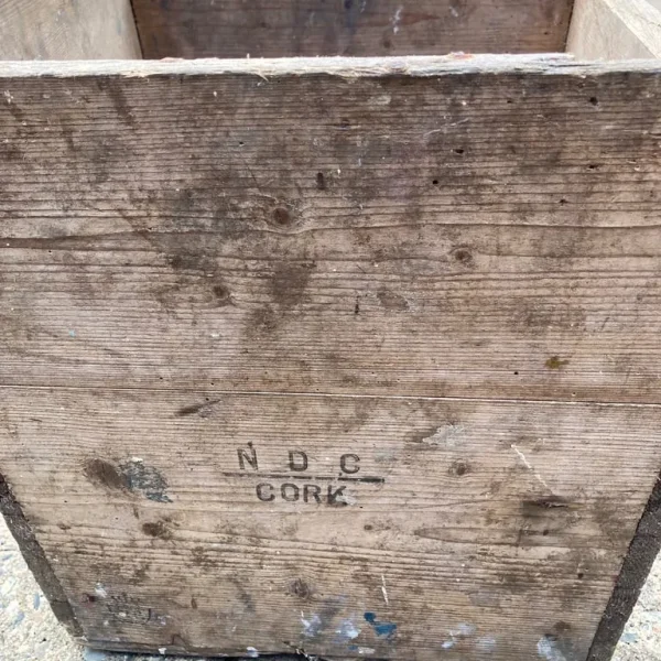 2 No. vintage Irish butter boxes