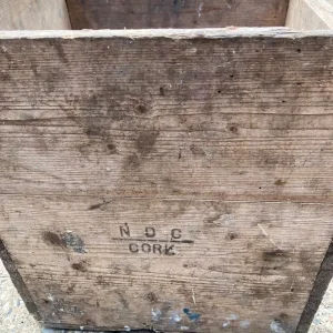 2 No. vintage Irish butter boxes