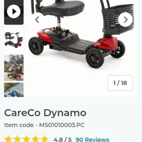 Brand new mobilty scooter with cover and bag