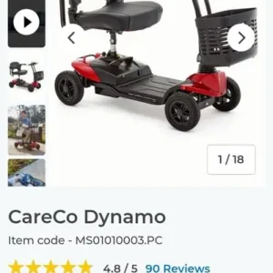 Brand new mobilty scooter with cover and bag