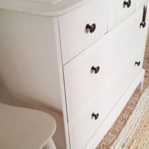 Stunning Stag Minstrel 5 drawer chest, vintage dresser - Image 4