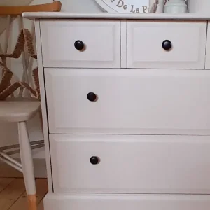 Stunning Stag Minstrel 5 drawer chest, vintage dresser - Image 6