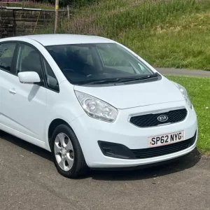 KIA VENGA 2 CRDI 1.4L (2012) £35 tax 5 door family car with tow bar. - Image 1