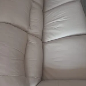 Harveys real leather sofa like new - Image 3