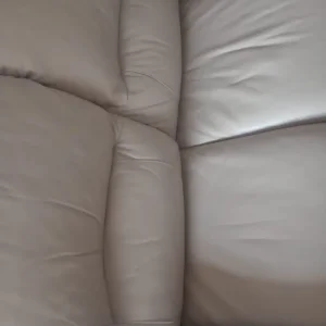 Harveys real leather sofa like new - Image 4