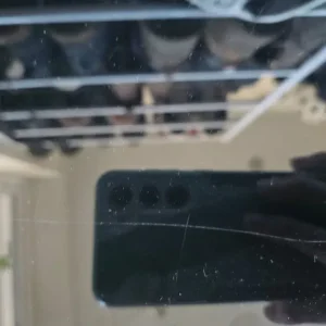 Black glass TV stand - Image 5