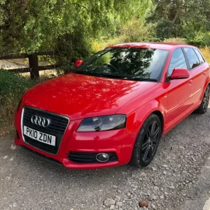 Audi A3 8P S Line 2.0 TDI (2010) – Red – 5 Door – Full Service History – 2 Keys – Well Maintained - Image 2