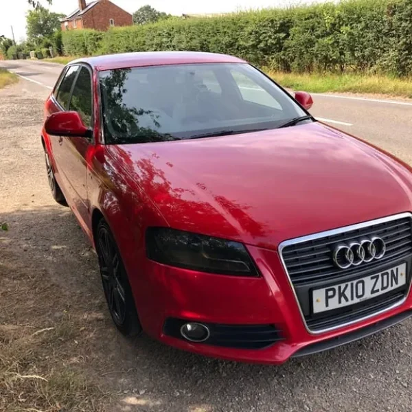 Audi A3 8P S Line 2.0 TDI (2010) – Red – 5 Door – Full Service History – 2 Keys – Well Maintained