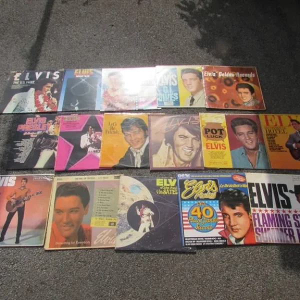 Elvis LP's x 16
