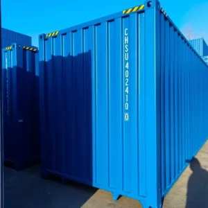 New / One-Trip 40ft High Cube Containers London - Blue RAL5010 - £2750 + VAT - Image 3