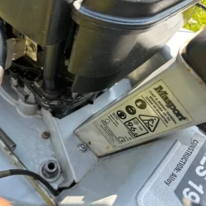 Masport Contractor 2in1 lawnmower & chipper commercial alloy 190cc Selfdrive mower serviced - Image 4