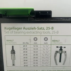 Bearing pullers, hand tools, mechanical - Image 2