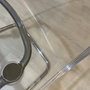 Tobias Transparent Chrome-Plated chair - Image 5