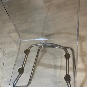 Tobias Transparent Chrome-Plated chair - Image 6