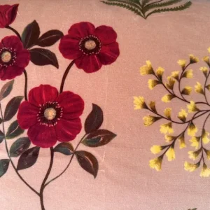 3 x Cushions in Botanical Flora in Wellington Velvet Fabric by Liberty - Image 3