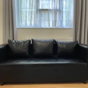 faux leather sofa - Image 2