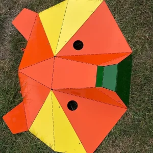 Cool Bear Metal Wall Art - Childs bedroom - Image 5