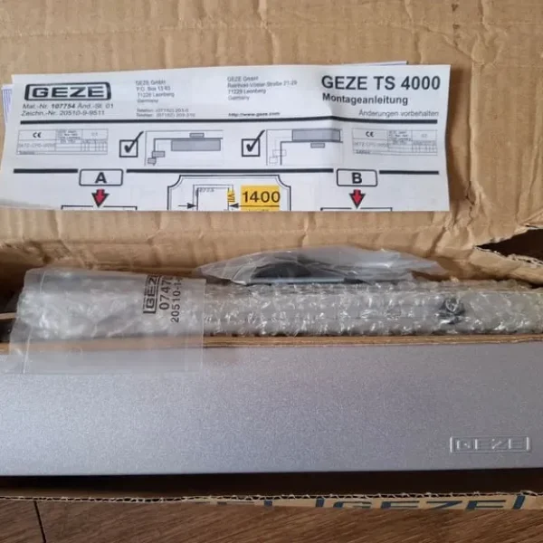 GEZE TS 4000 Door Closer – Adjustable EN 1-6, Fire-Rated, Link Arm – New