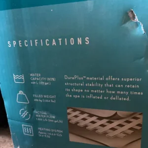 Lay z spa Fiji potable spa - Image 5