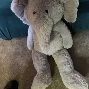 Giant stuffed elephant toy