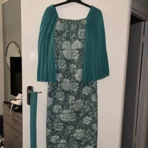 Women’s Green Maxi Dress - Image 3