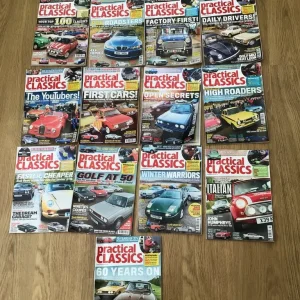 13)Practical classics magazines Full set January to December 2024 plus Spring 2024 £18 for full