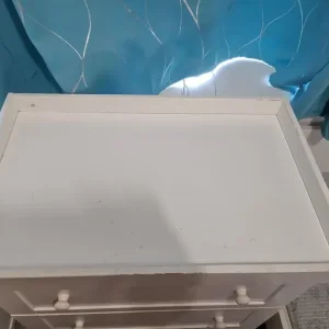 Chest of draws with changing table - Image 4