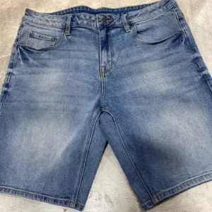 2 pairs Denim Tailored Shorts CK & ASOS 34w - Image 4