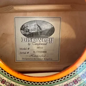 Tanglewood 1/2 Classical nylon guitar Professionally Set Up – w/ Gig Bag - Image 3