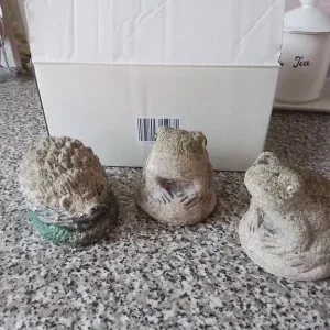 Garden Ornaments x 3
