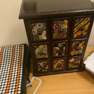 Wooden Chest with 9 Drawers – Compact & Characterful - Image 2