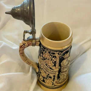 Pair of Vintage Beer Stein Mugs - Image 5