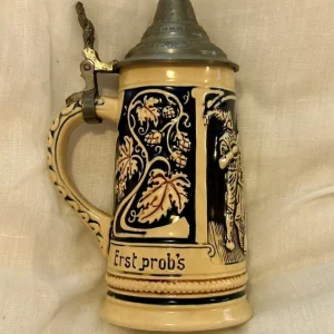 Pair of Vintage Beer Stein Mugs - Image 6