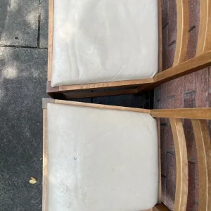 Set of 4 Oak dining chairs - Image 6