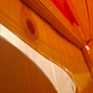 Solid NEW Pine door and caseing - Image 5