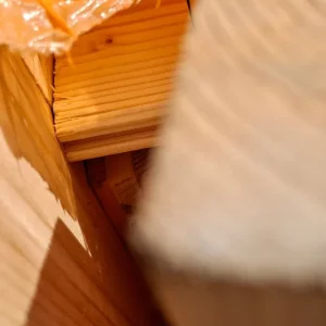 Solid NEW Pine door and caseing - Image 8