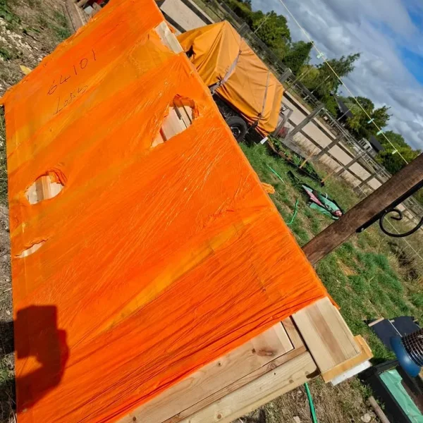 Solid NEW Pine door and caseing