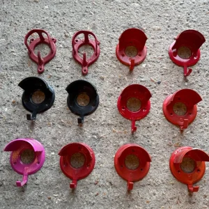 Large Bundle of Equestrian Tack Room Clear Out Items Horse Bridle Rack Hooks Brackets - Image 3