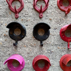 Large Bundle of Equestrian Tack Room Clear Out Items Horse Bridle Rack Hooks Brackets - Image 5