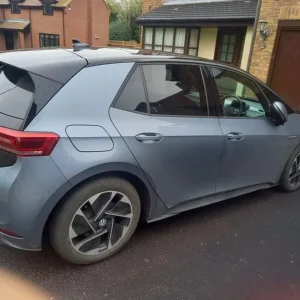 Volkswagen ID.3 Family Pro 2022, Stonewashed Blue, East Derry Alloys - Image 4