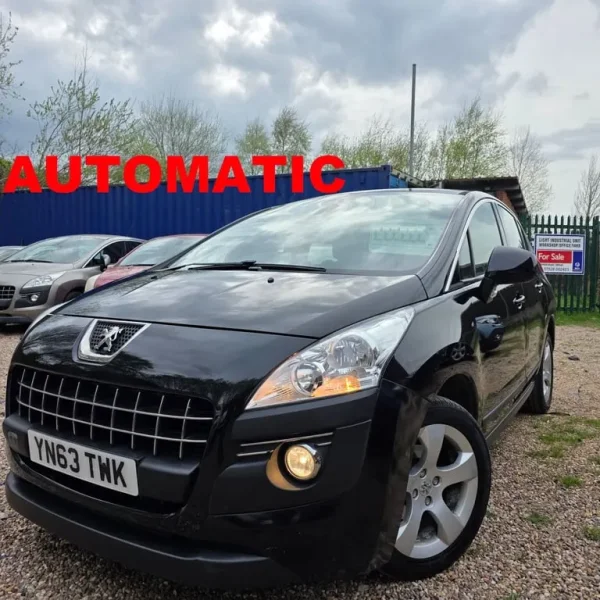 PEUGEOT 3008 ACTIVE E-HDi 1.6 DIESEL YEAR 2013 AUTOMATIC GEARBOX&12 MONTHS MOT £20 ROAD TAX PER YEAR