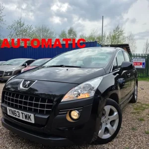 PEUGEOT 3008 ACTIVE E-HDi 1.6 DIESEL YEAR 2013 AUTOMATIC GEARBOX&12 MONTHS MOT £20 ROAD TAX PER YEAR