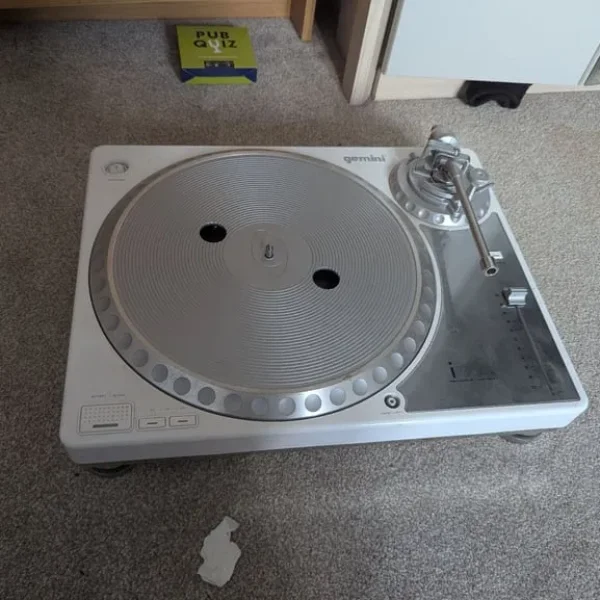 gemini itt turntable white